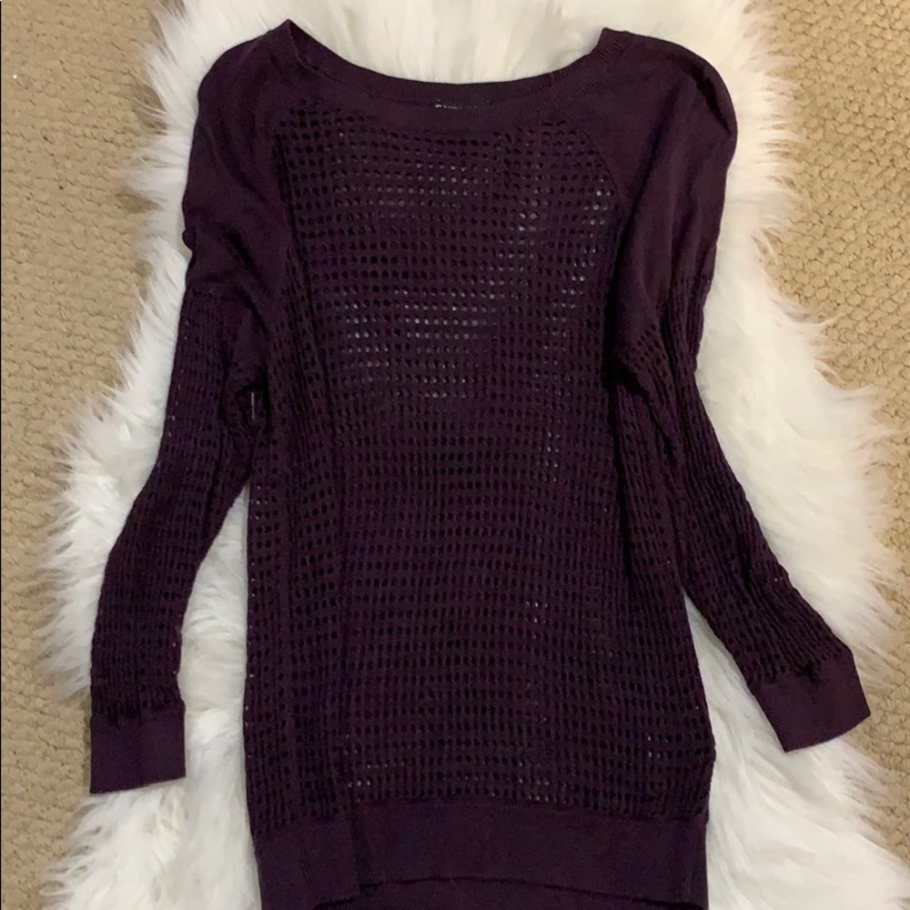 Plum sweater